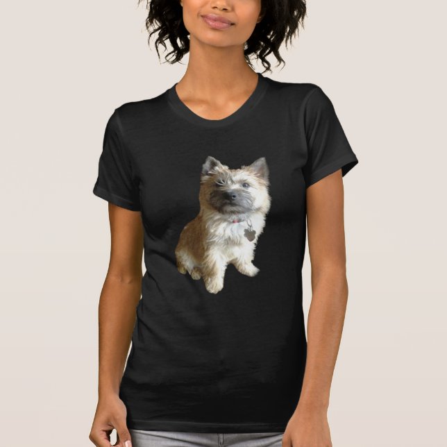 T-shirt Le cairn Terrier le plus mignon jamais !  Plus (Devant)