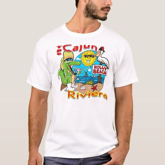 T-shirt Le Cajun la Riviera (Devant)