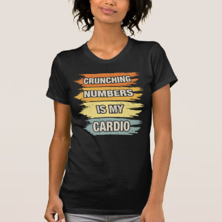 T-shirt Le calcul des femmes est mon tee-shirt cardio