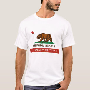 T-shirt le Californie-état-drapeau, A LAISSÉ LES USA SALIR
