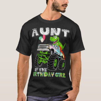 T-shirt Le Camion Gator Monster Tante De La Fille Annivers