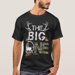 T-shirt Le Camouflage Big One Birthday Boy Deer Hunter