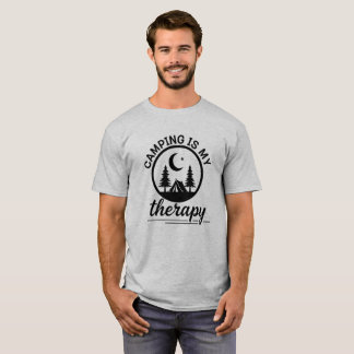 T-shirt Le camping est ma thérapie