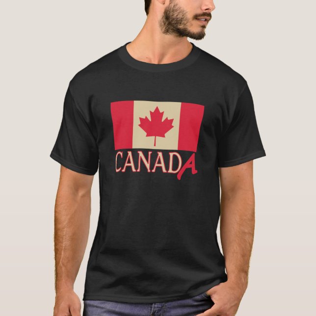 T-shirt Le Canada (Devant)