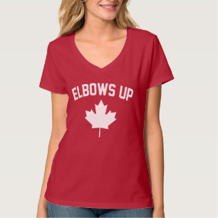 T-shirt Le Canada à coudes - Fier Canadien