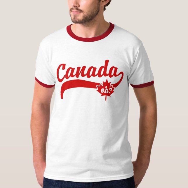 T-shirt Le Canada, hein ? (Devant)