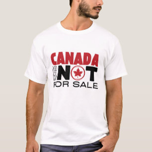 T-shirt Le Canada n'est pas à vendre
