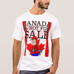 T-shirt Le Canada n'est pas à vendre
