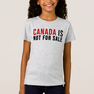 T-Shirt Le Canada n'est pas à vendre