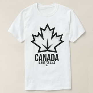 T-shirt Le Canada n'est pas à vendre Canadian Pride Canada