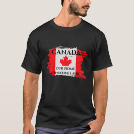 T-shirt Le Canada, notre maison sur terre autochtone T-shi