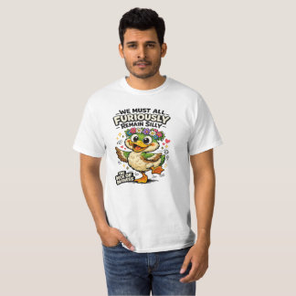 T-shirt Le Canard de Dérision – Restez Ridicule Pour Toujo