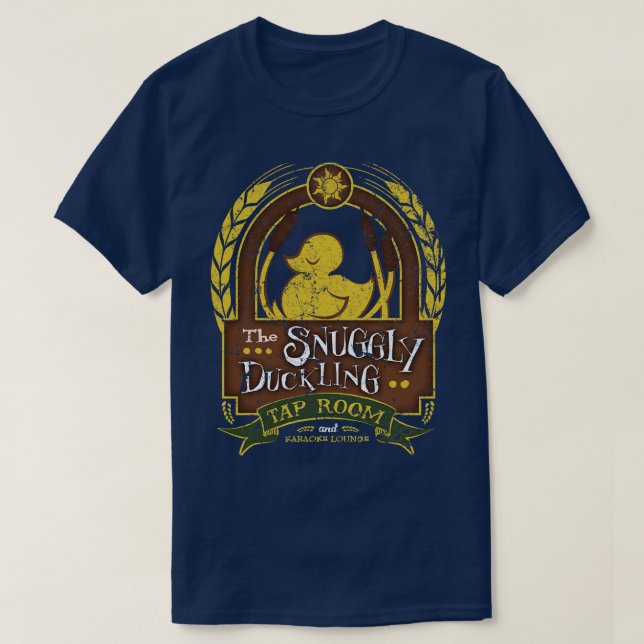 T-shirt Le canard sournois (Design devant)