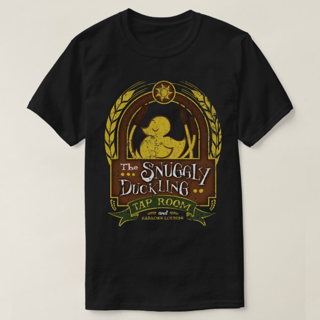 T-shirt Le canard sournois (Design devant)