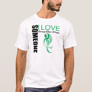 T-shirt Le Cancer de foie quelqu'un amour d'I a gagné