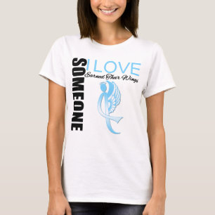 T-shirt Le cancer de la prostate quelqu'un amour d'I a