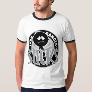 T-shirt Le cancer de poumon suce