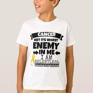 T-shirt Le Cancer d'enfance a rencontré son plus mauvais