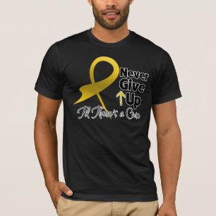 T-shirt Le Cancer d'enfance n'abandonnent jamais