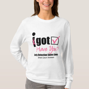 T-shirt Le cancer du sein obtiennent v5 vérifié