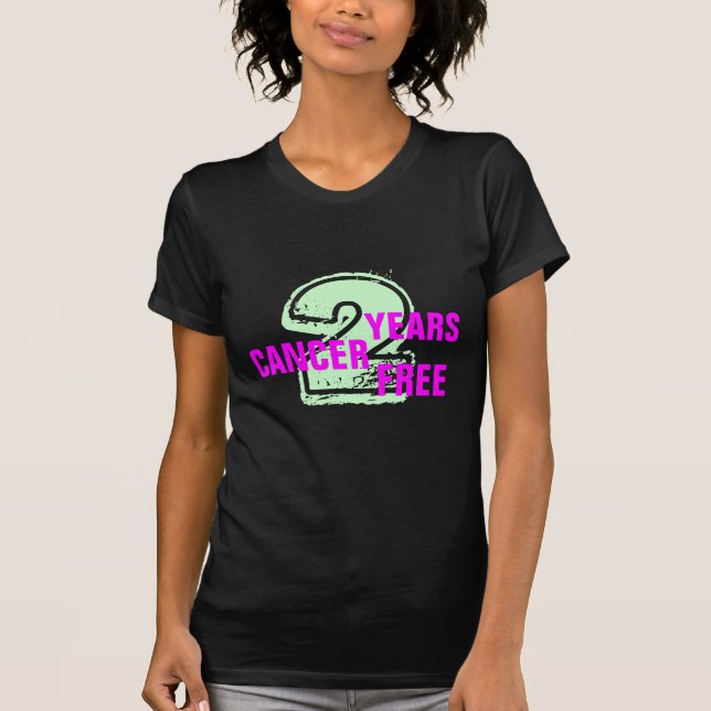 T-shirt Le Cancer fait sur commande d'année libèrent la (Devant)