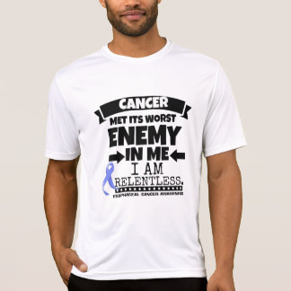 T-shirt Le Cancer oesophagien a rencontré son plus mauvais