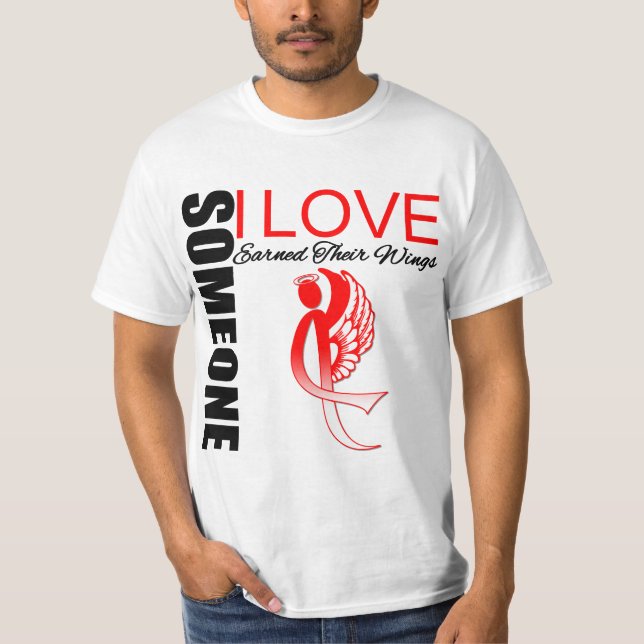 T-shirt Le Cancer oral quelqu'un amour d'I a gagné ses (Devant)