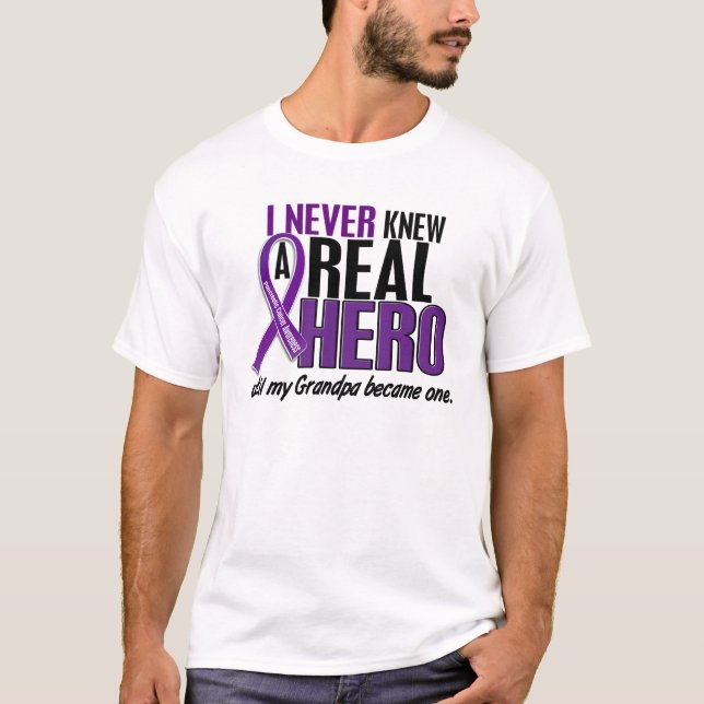 T-shirt Le Cancer pancréatique N'A JAMAIS CONNU un (Devant)