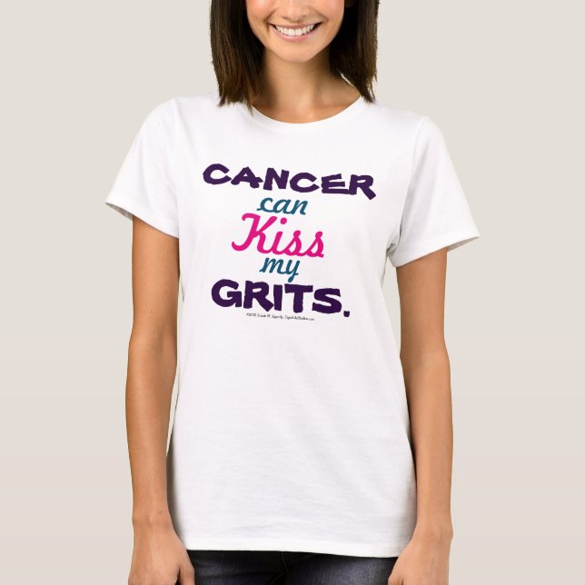 T-shirt Le cancer peut embellir mon corps (Devant)