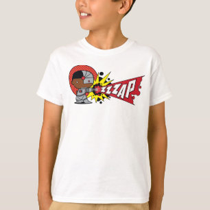 T-shirt Le canon Cybernétique de Chibi Cyborg