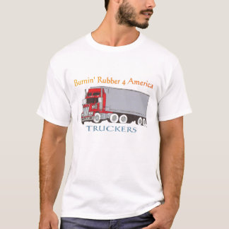 T-shirt Le caoutchouc 4 Amérique de Burnin