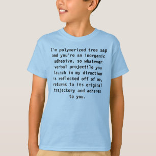 T-shirt Le caoutchouc et colle Sheldon