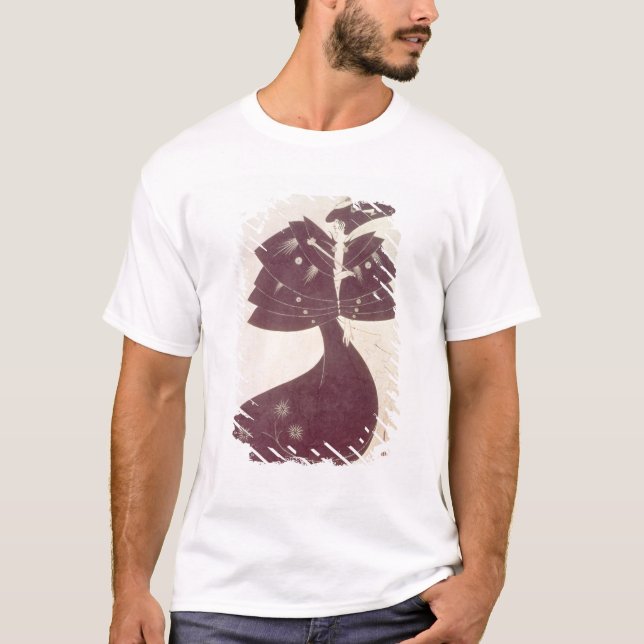 T-shirt Le cap noir, illustration pour l'editi anglais (Devant)