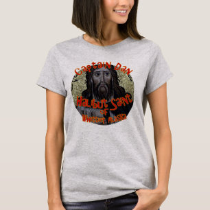 T-shirt Le capitaine Dan the Halibut Saint de Whittier Ala