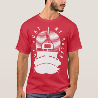 T-shirt Le capitaine de bateau Cadeau
