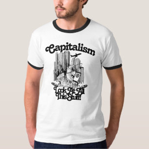 T-shirt Le capitalisme est sonnerie répugnante