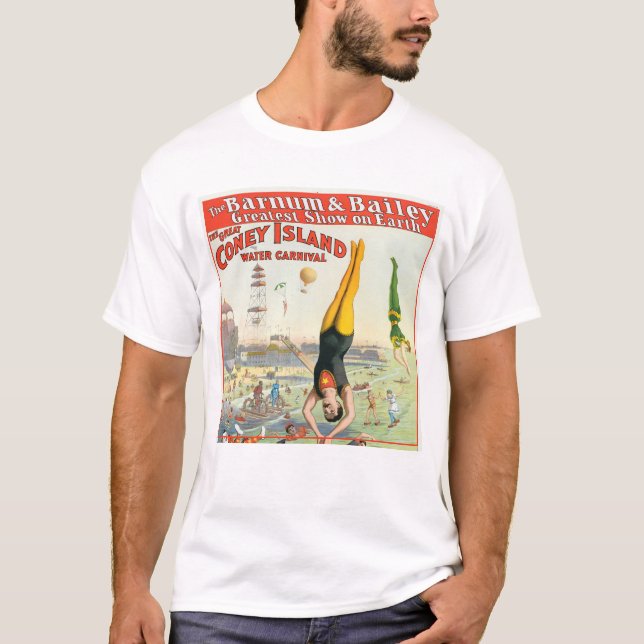 T-shirt Le Carnaval de la Grande île de Coney (Devant)