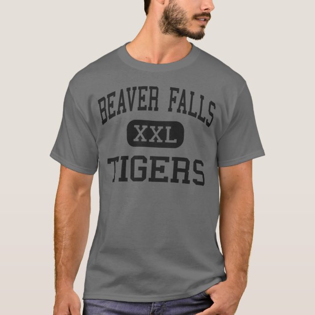 T-shirt Le castor tombe - des tigres - secteur - automnes (Devant)