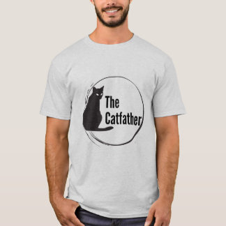 T-shirt Le Catfather, Amoureux des chats, Team Cat