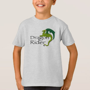 T-shirt Le cavalier de dragon badine la chemise