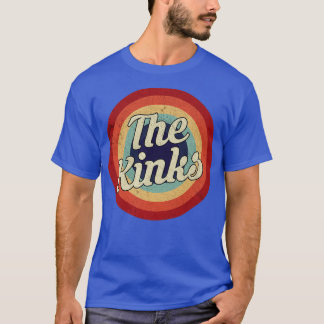 T-shirt Le cercle rétro de Kinks Vintage