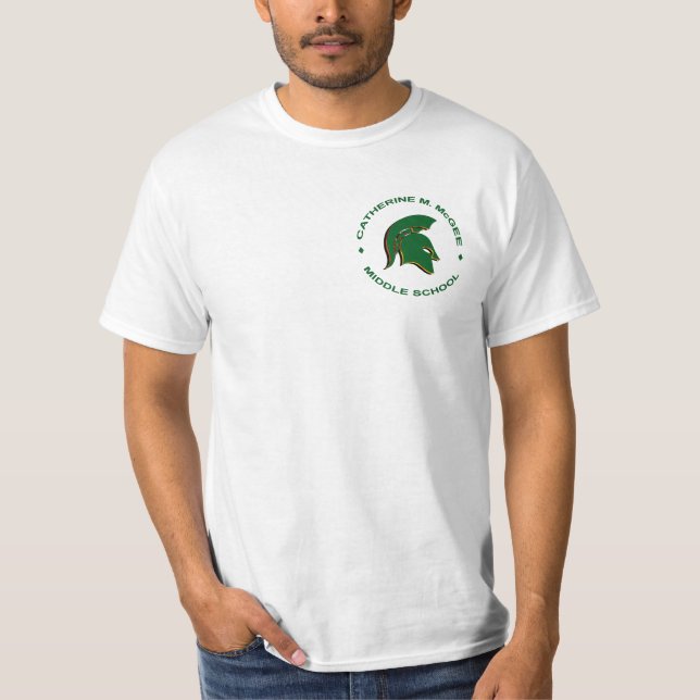 T-shirt Le cercle spartiate flamboyant de Logan (Devant)