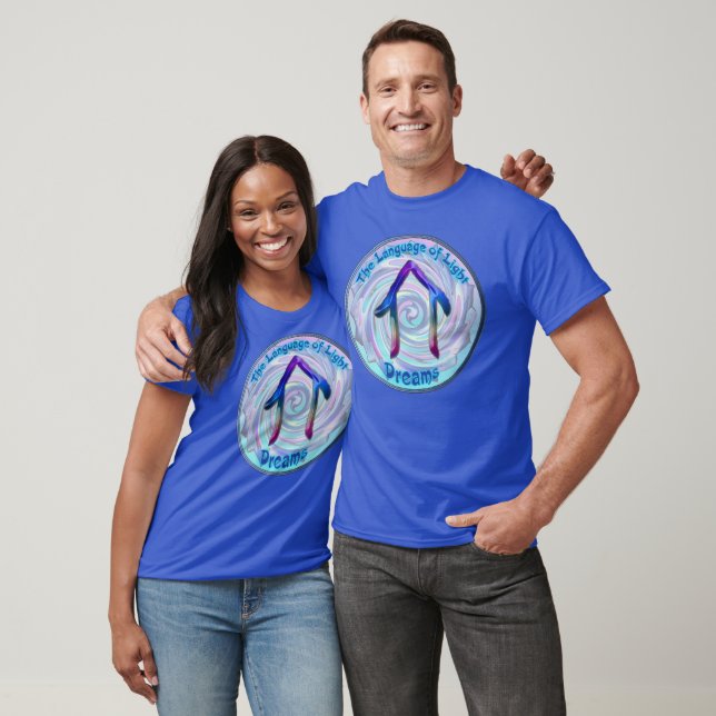 T-shirt Le Chakra Throat - Les rêves des symboles (Unisexe)