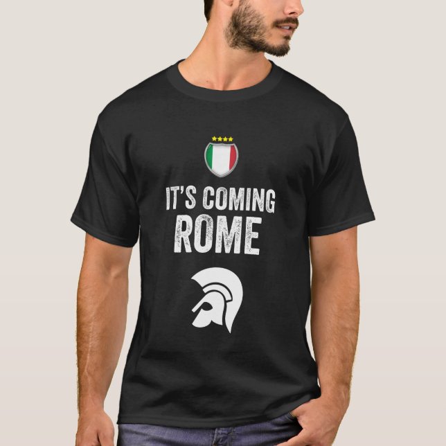 T-shirt le champion de football de rome (Devant)