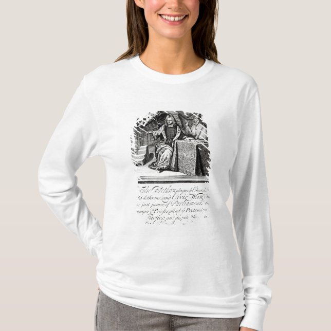 T-shirt Le champion de haute église et ses deux secondes (Devant)