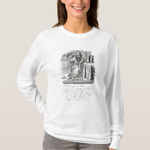T-shirt Le champion de haute église, parlant en faveur ses