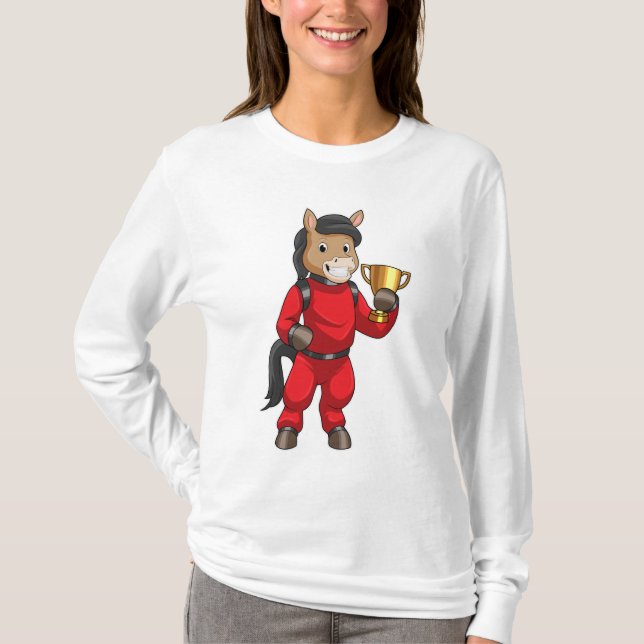 T-shirt Le champion de Horse (Devant)