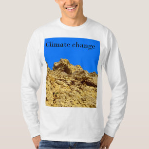 T-shirt Le changement climatique s'occupe de l'environneme