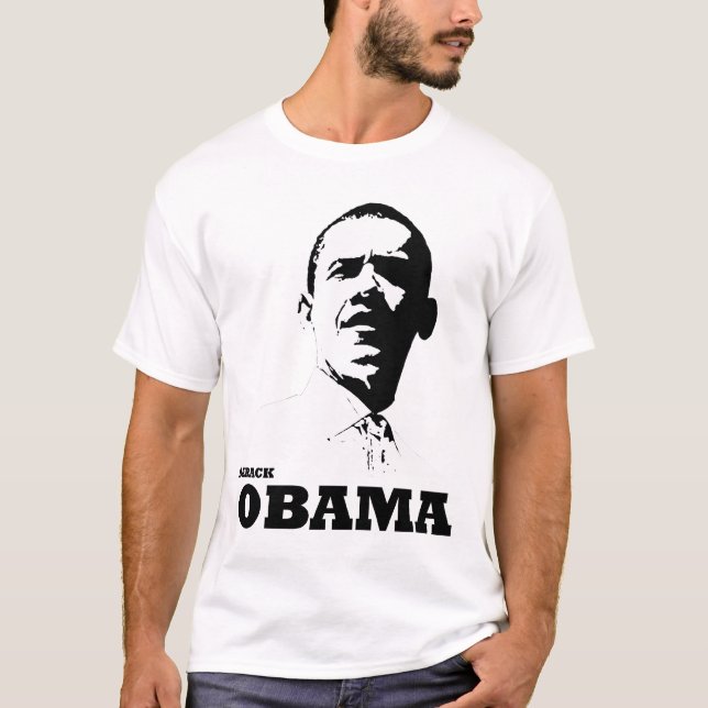 T-shirt Le changement de Barack Obama peut se produire - (Devant)