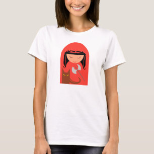 T-shirt Le chapeau rouge et le grand méchant loup